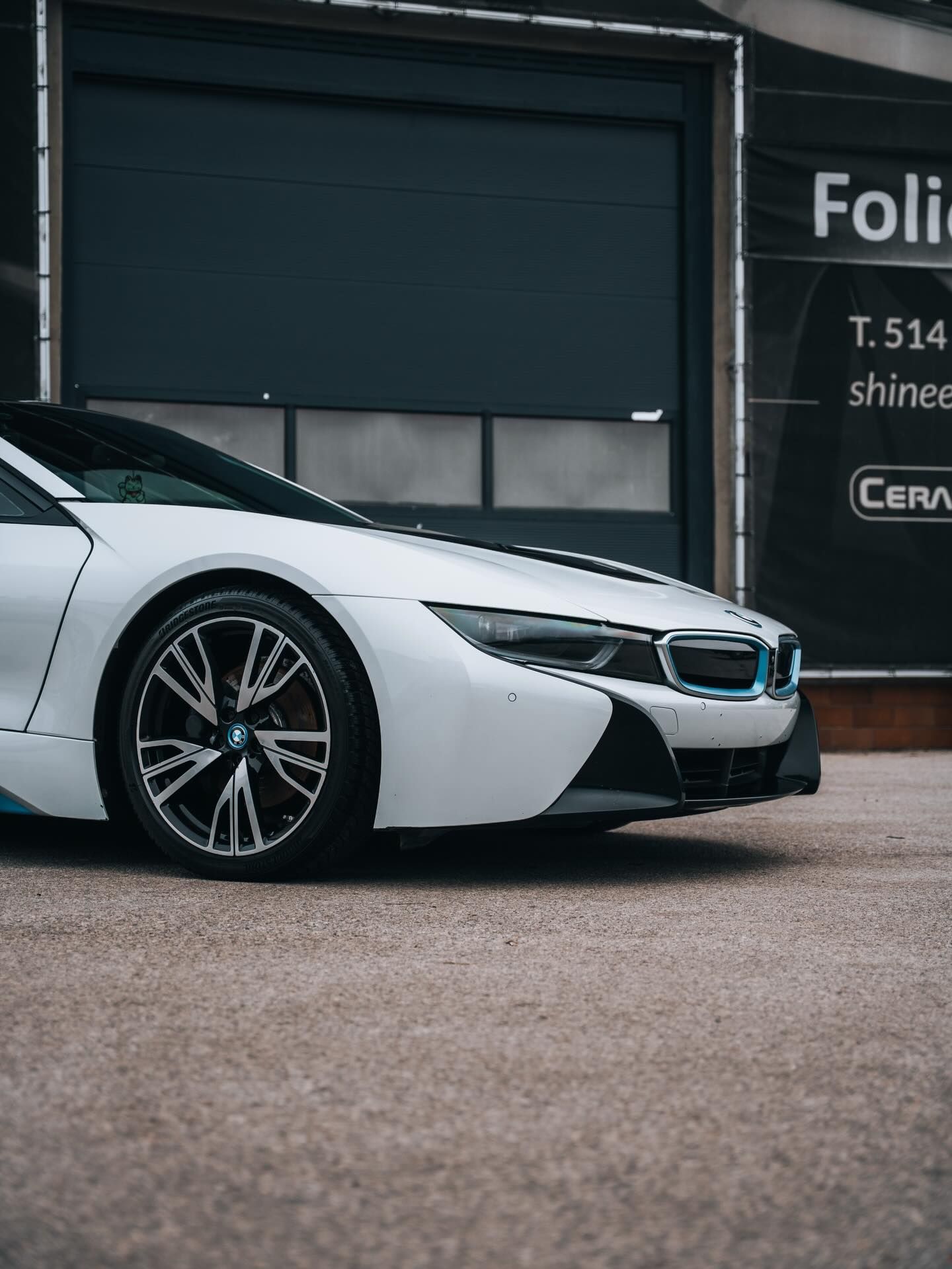 Felgi BMW i8 po detailingu i zabezpieczeniu