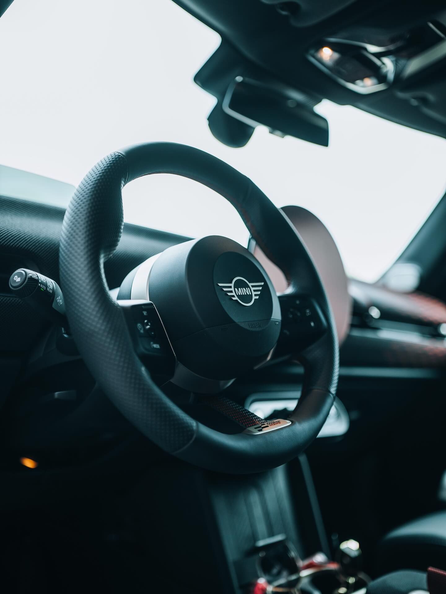 Maska Mini Cooper JCW zabezpieczona folią PPF