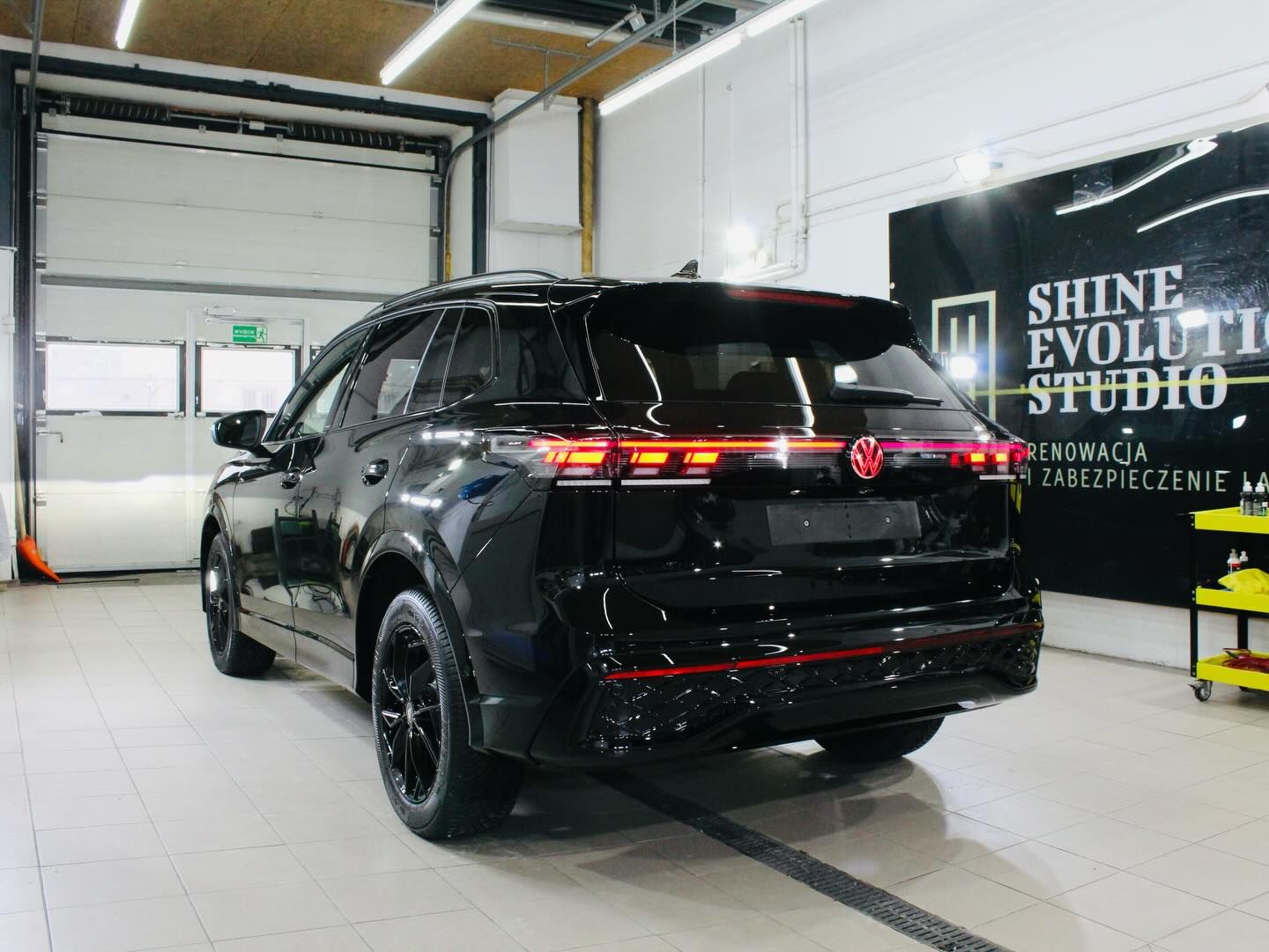 Maska VW Tiguan R zabezpieczona folią PPF
